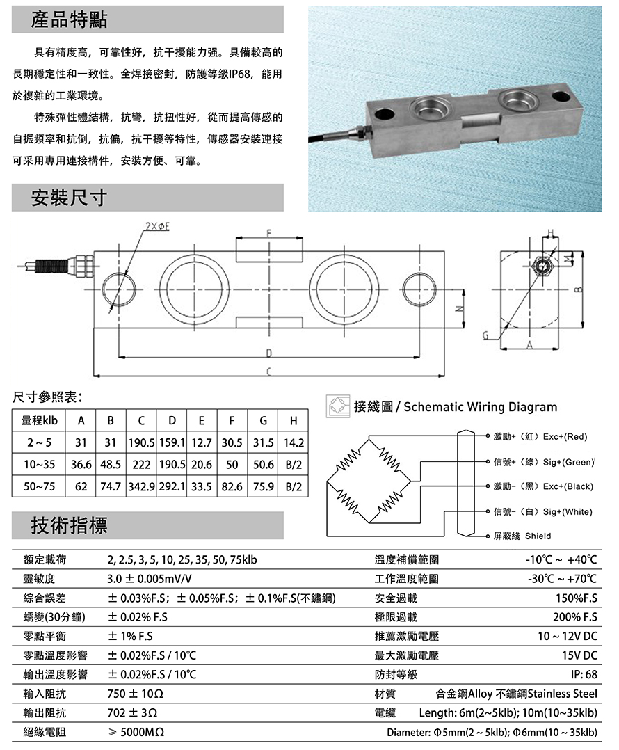 DSR稱重傳感器